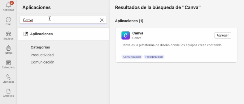 Aplicaciones para profesores en Microsoft Teams 